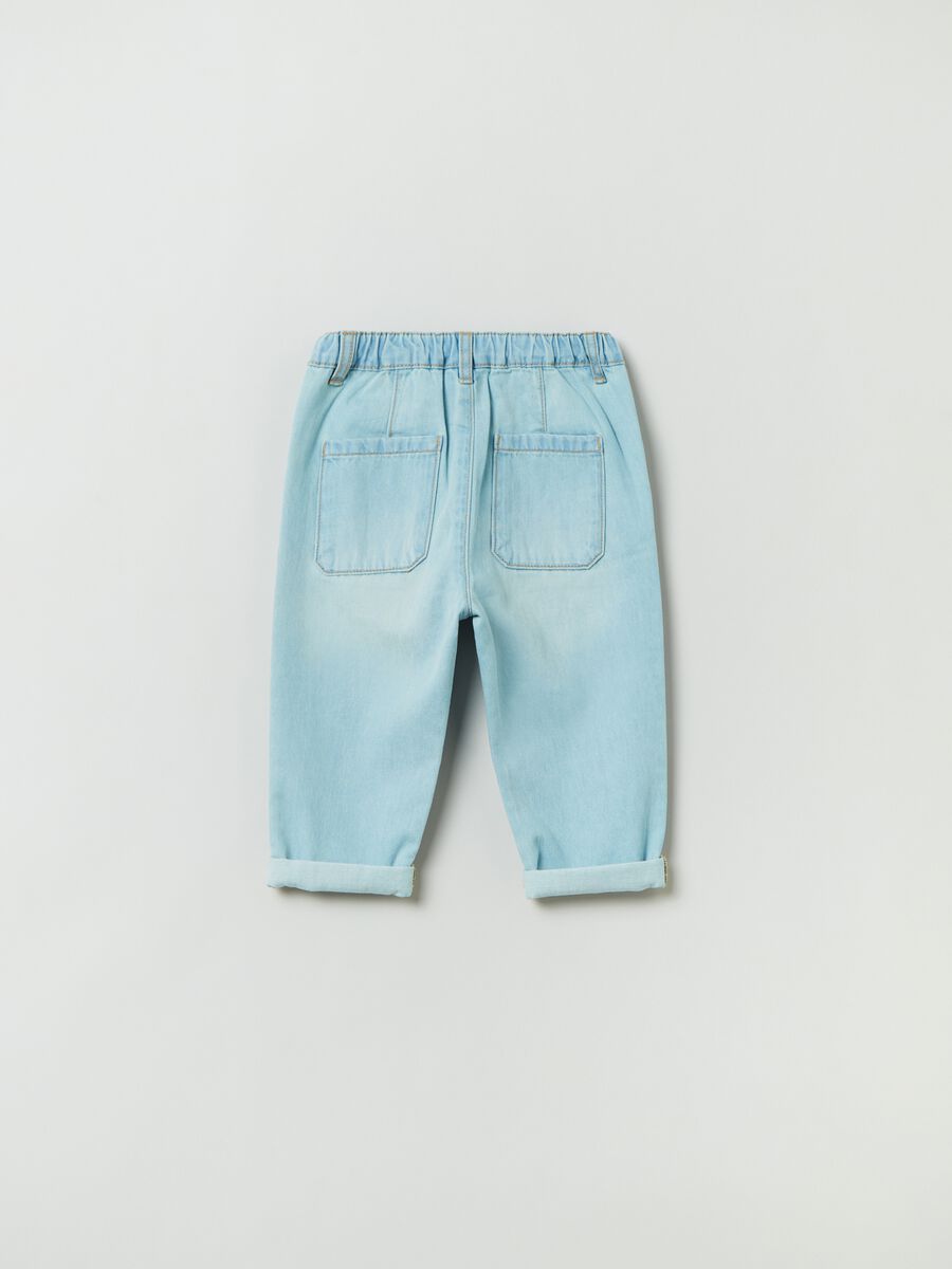 Cotton jeans with pockets_1