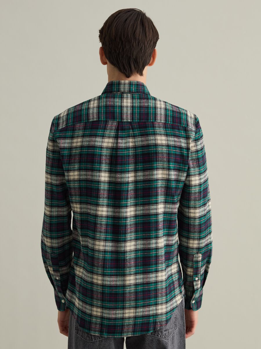 Chequered flannel shirt with pocket_2