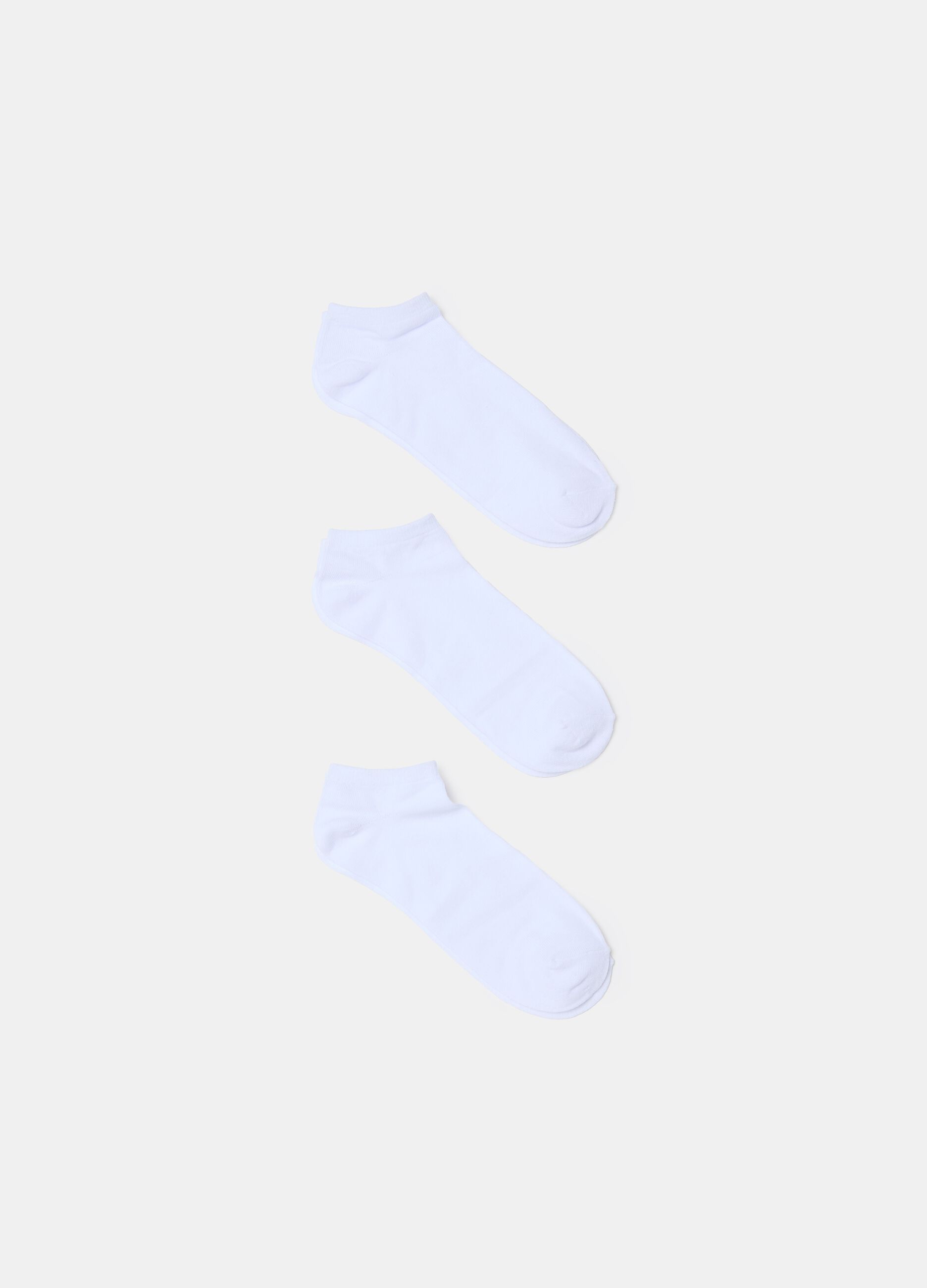 Three-pack stretch shoe liners