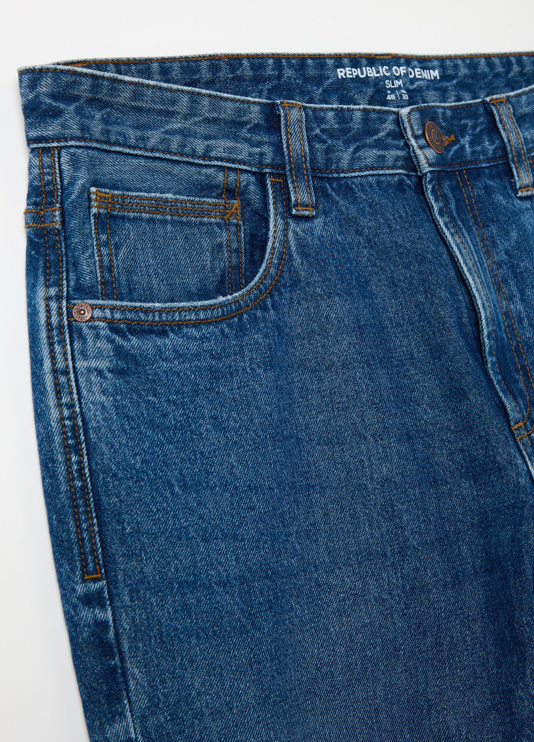 Regular-fit jeans with five pockets