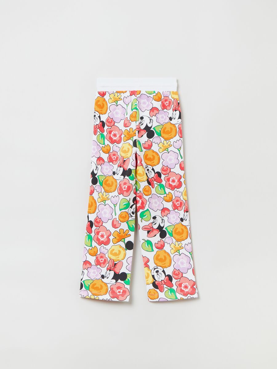 Plush trousers with Disney Minnie Mouse print_1