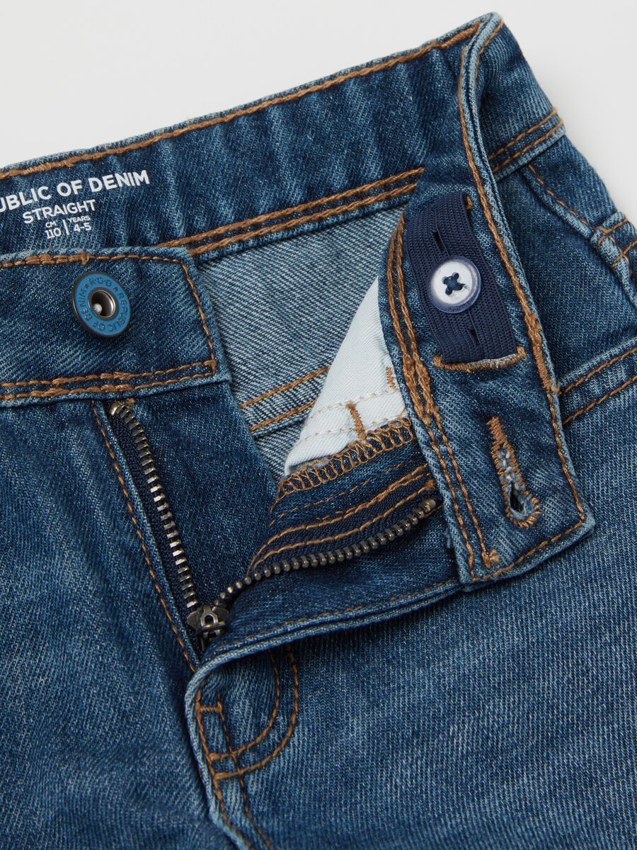 Five-pocket,straight-fit jeans_2