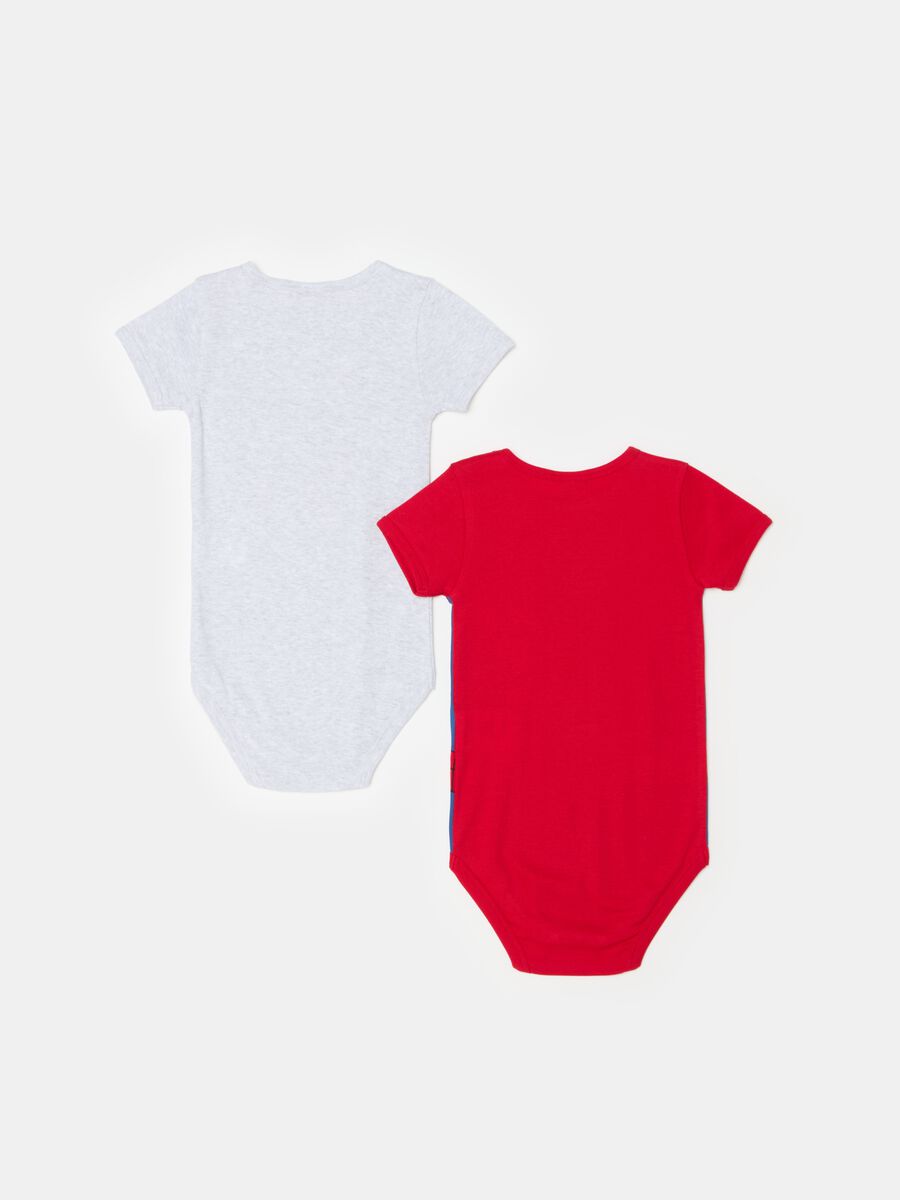 Pack of two onesies with Spidey print_1