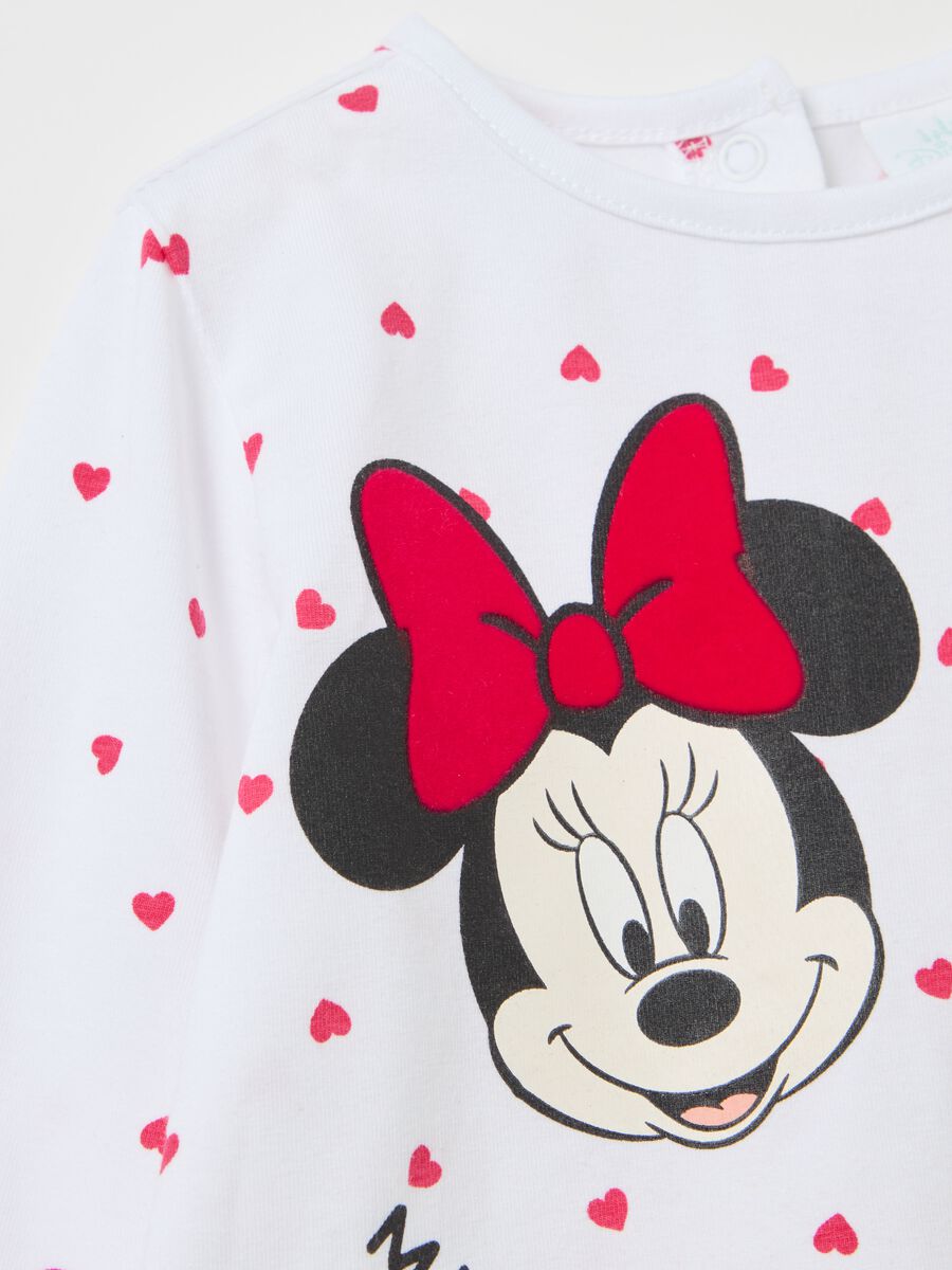 Camiseta manga larga estampado Minnie y Mickey_2