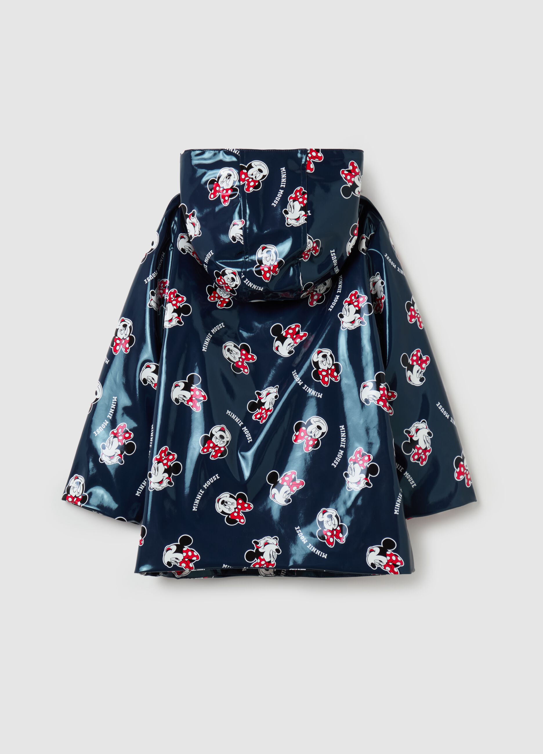 Waterproof jacket with Minnie Mouse print