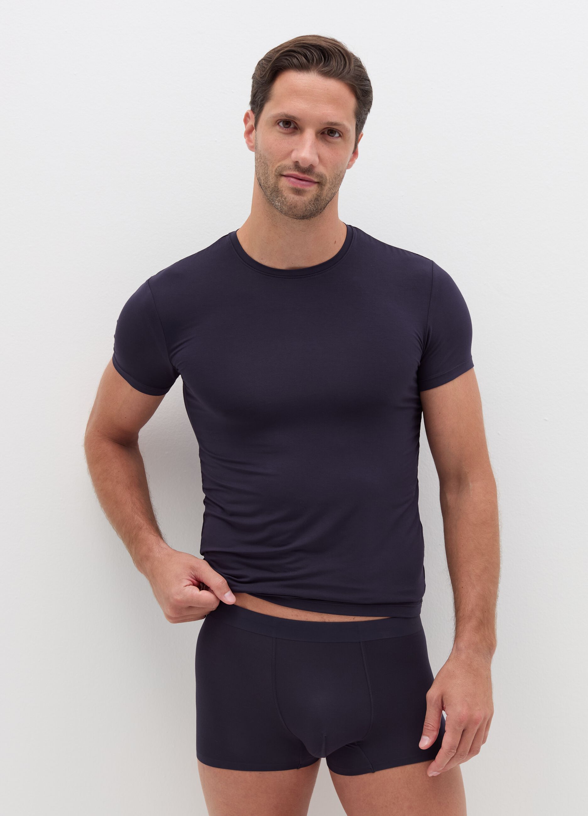 Boxer in modal stretch