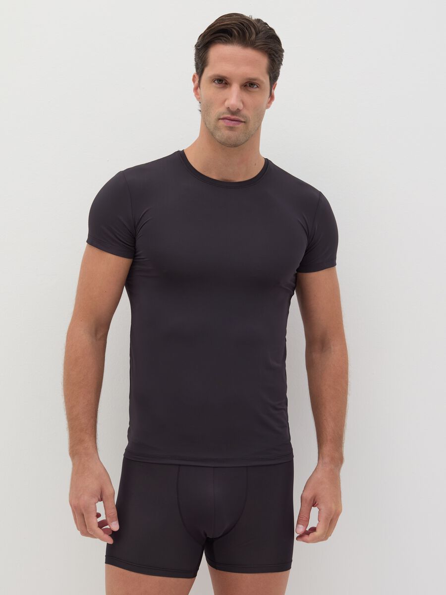 T-shirt intima in microfibra stretch_1