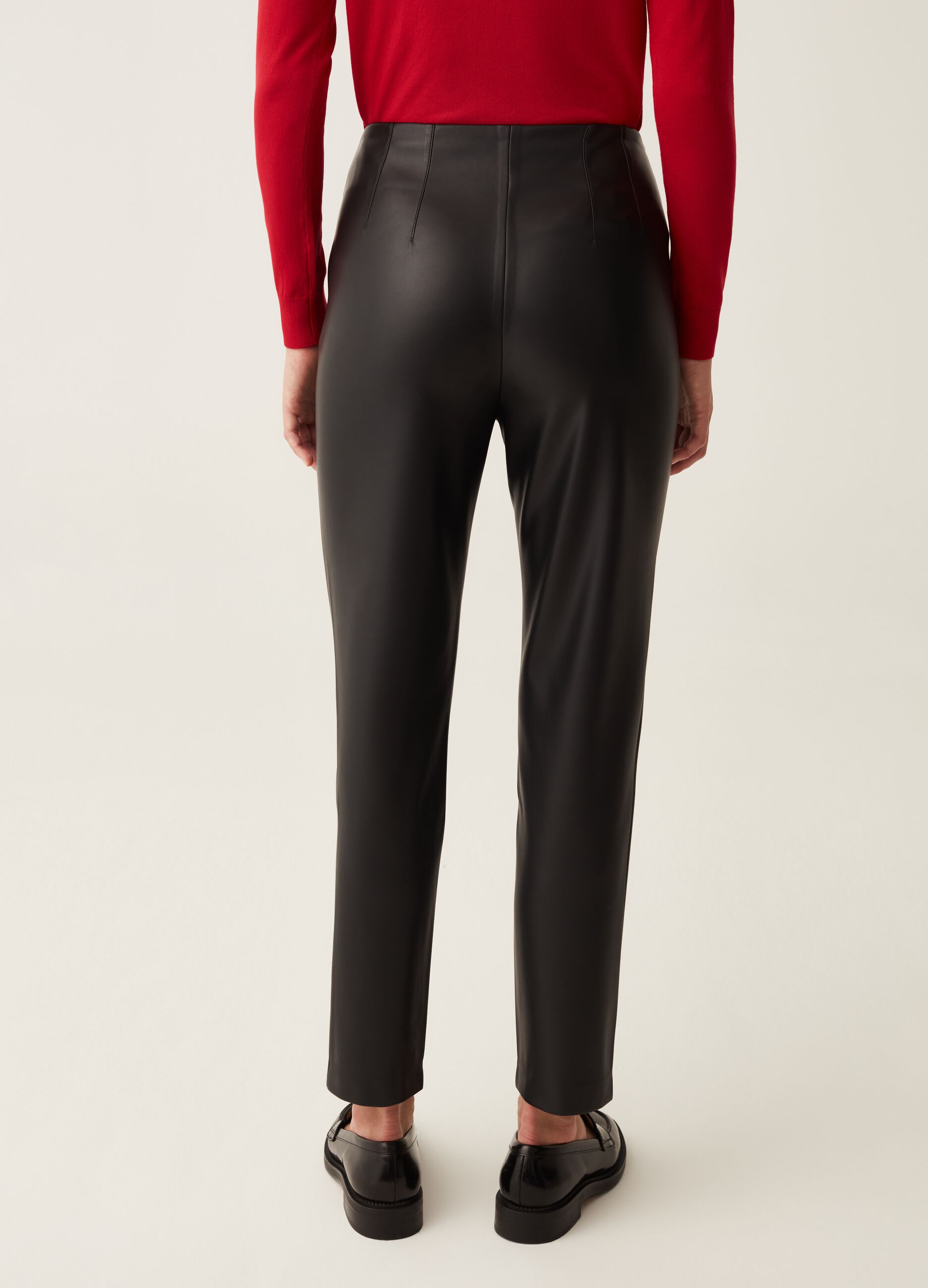 Sisley Stretch Cigarette Trousers - Black – Harry & George Boutique