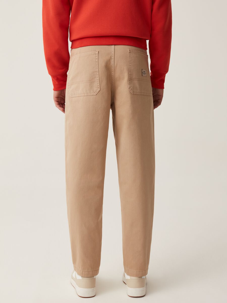 Grand&Hills trousers with herringbone weave_2