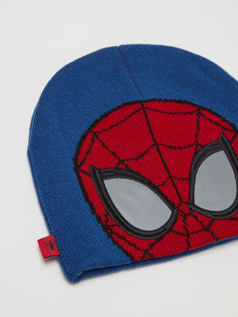 Hat with Spider-Man design_2