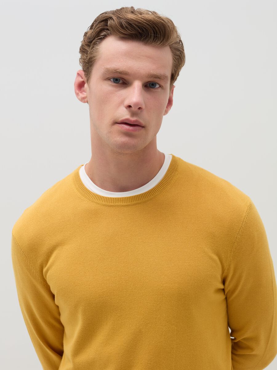 Round neck pullover_3