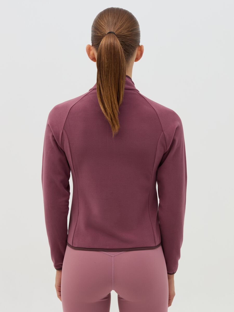 Full-zip sweatshirt in fleece_3