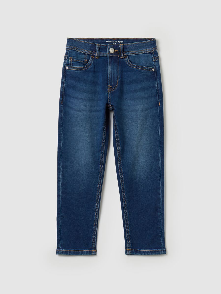 Slim-fit jeans with five pockets_0