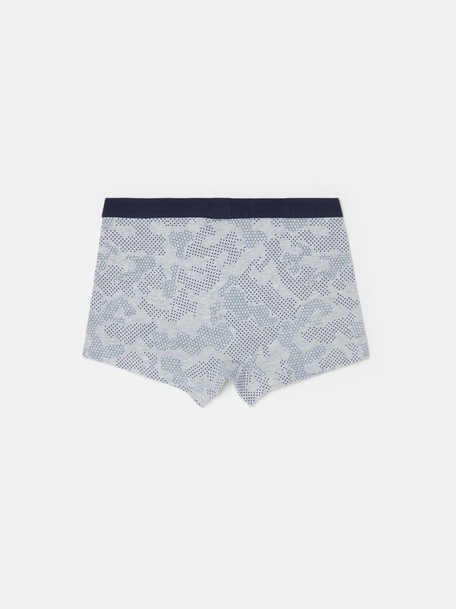 Organic cotton boxer shorts with print_1