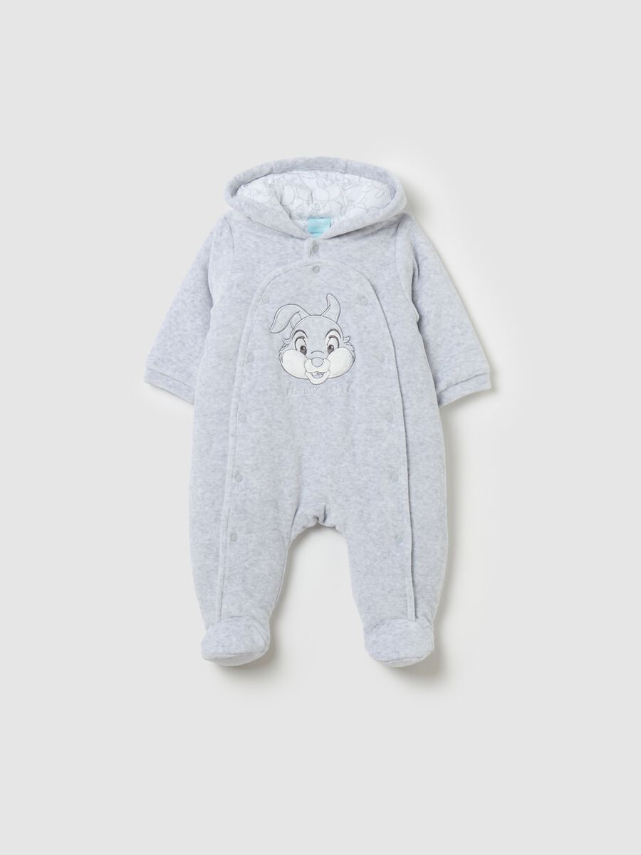 Padded onesie with Thumper embroidery_0