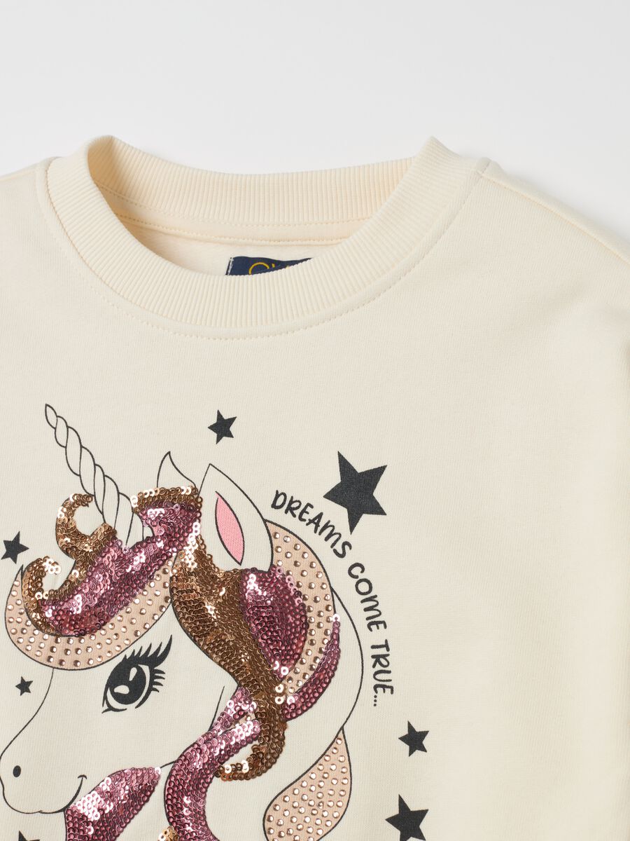 Jogging set with unicorn print and sequins_2