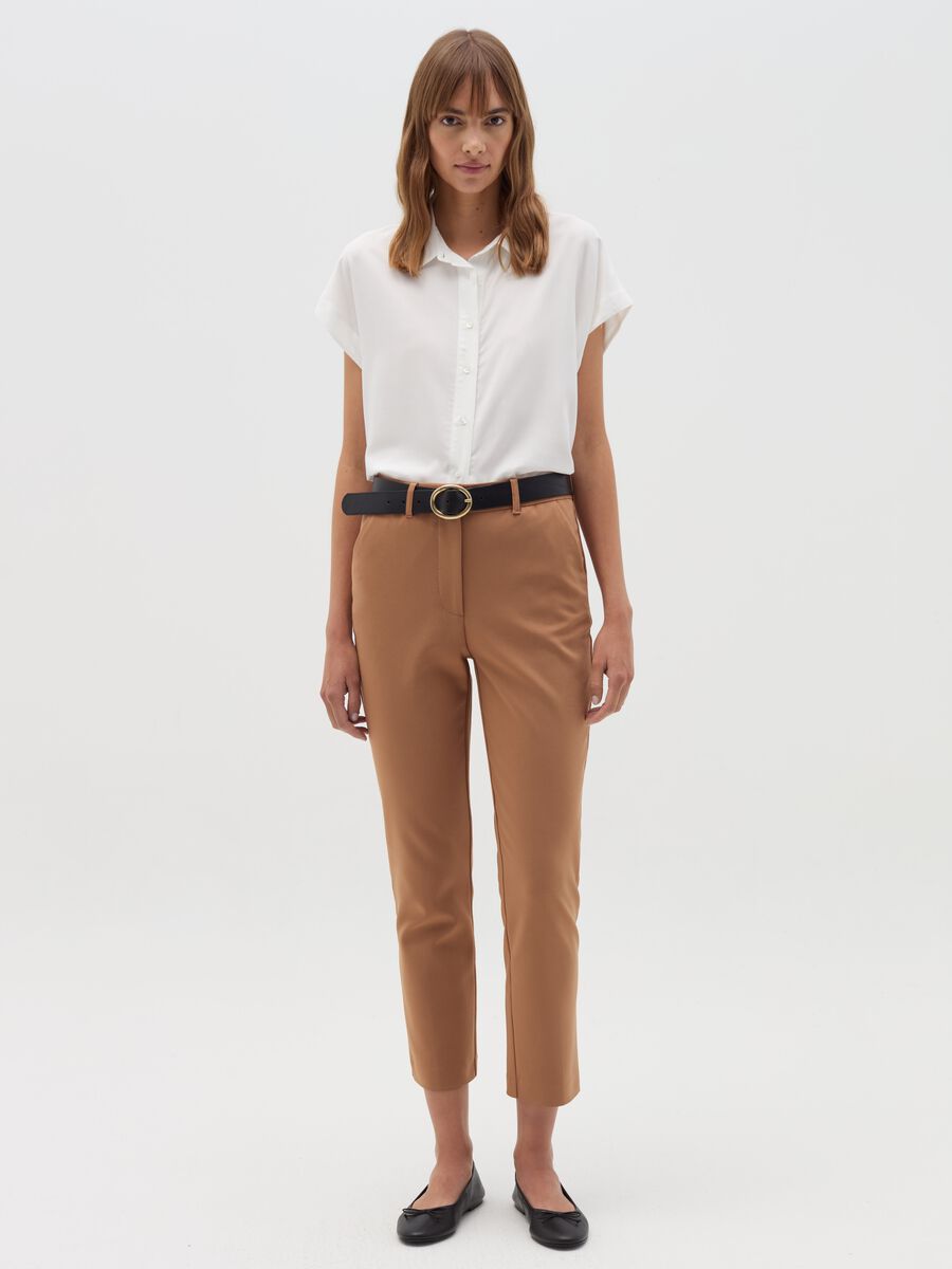 Pantaloni chino stretch_0