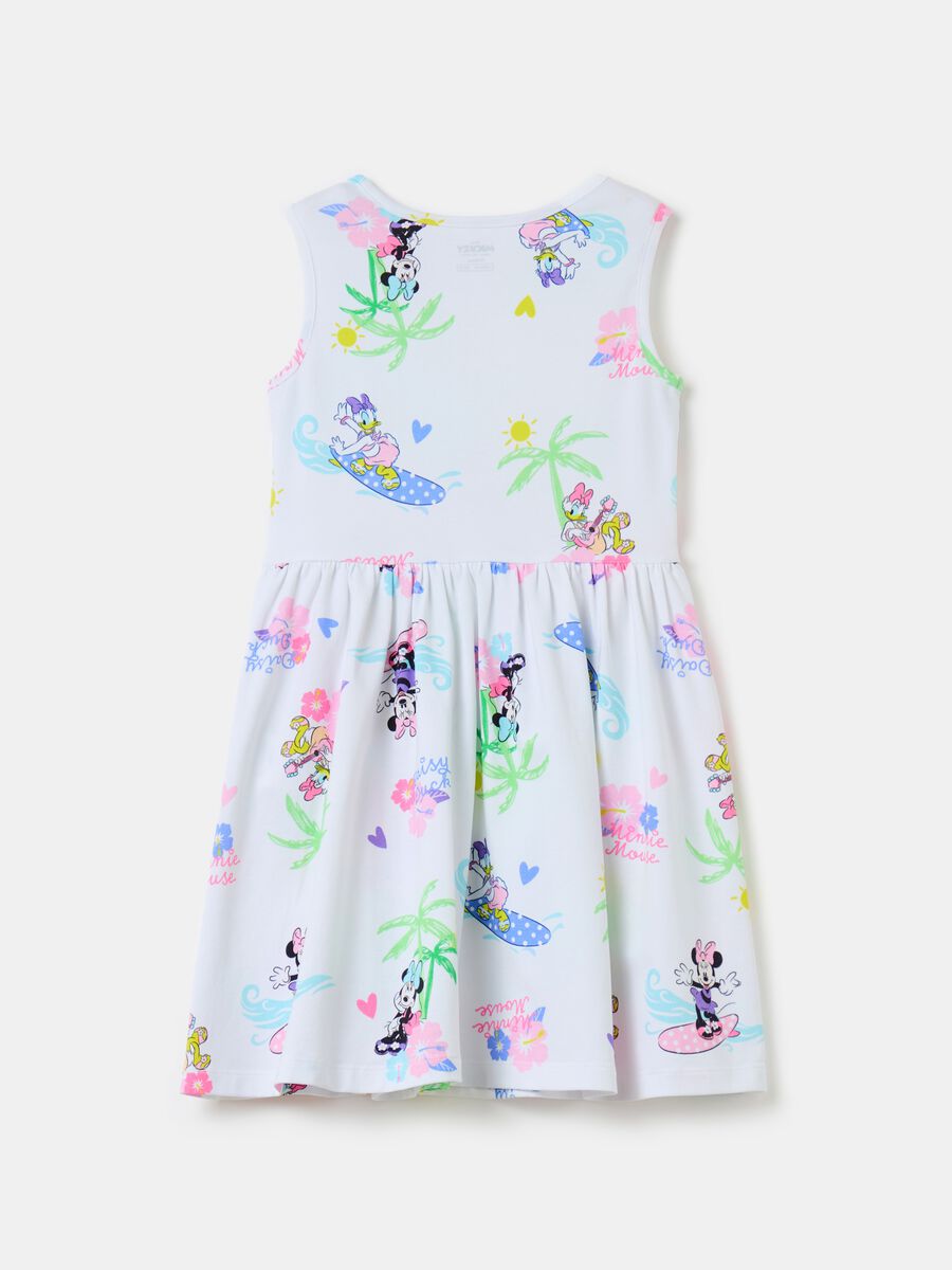 Dress with Minnie Mouse and Daisy Duck Hawaiian print_2