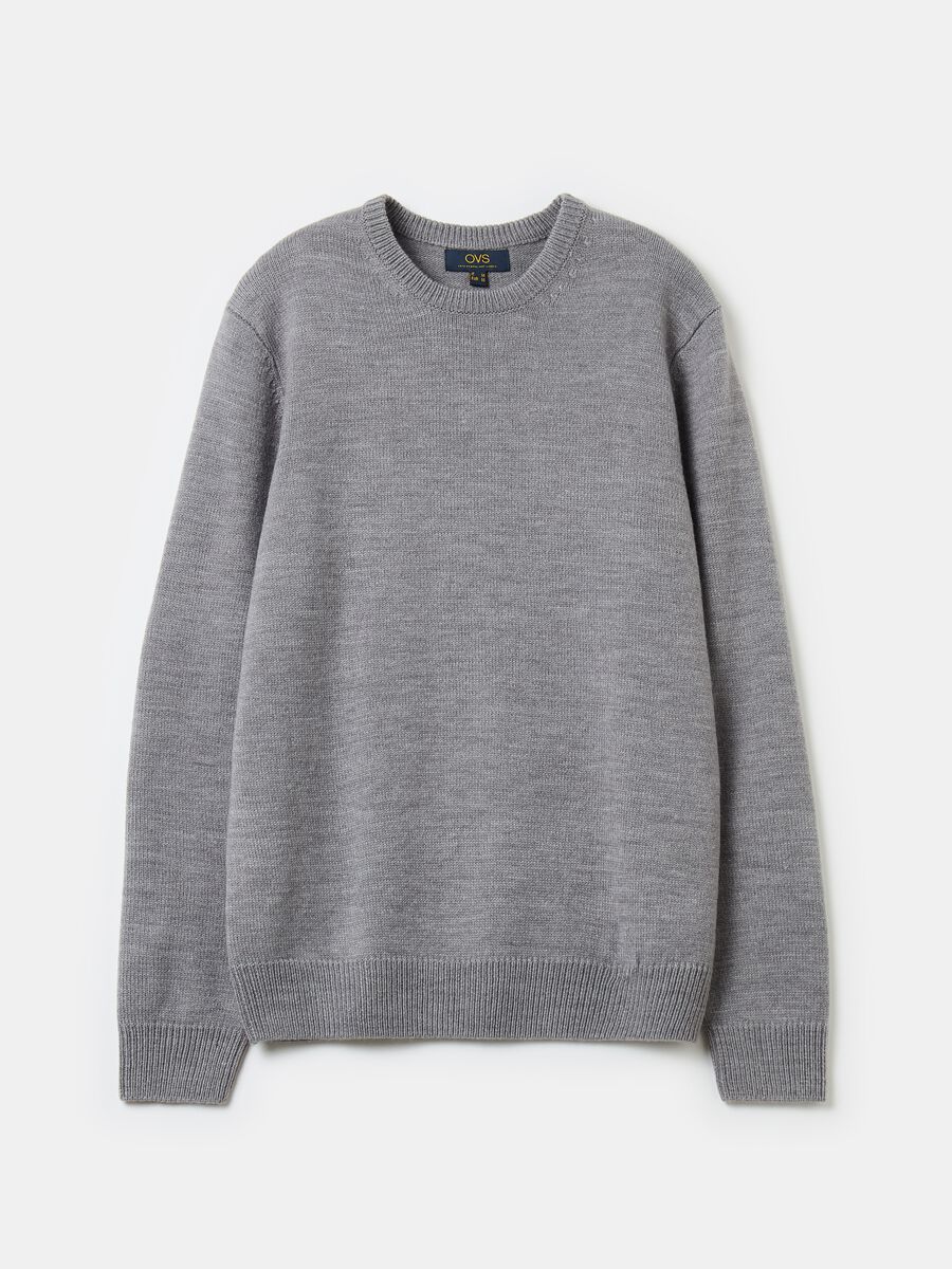 Round neck pullover_4