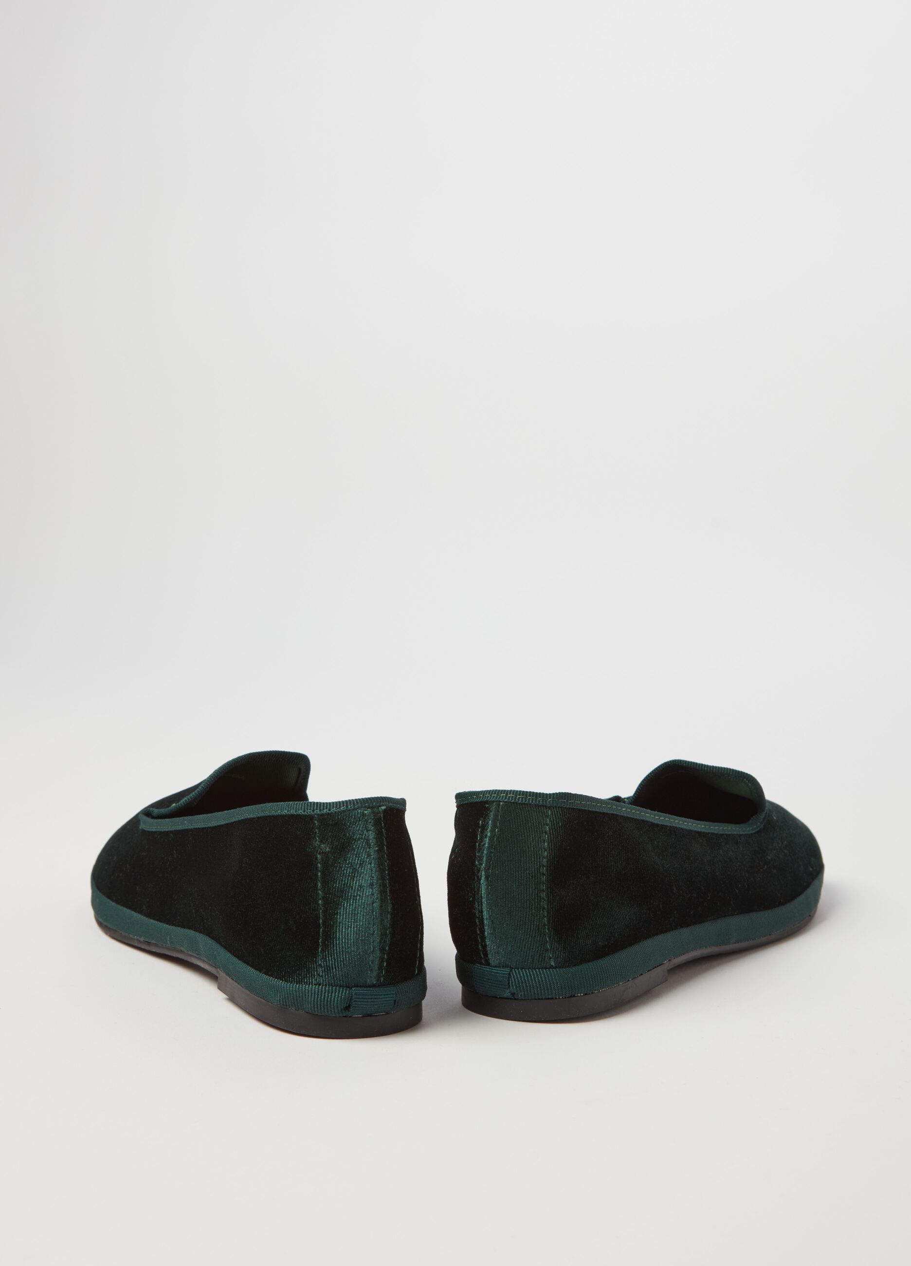 Velvet Friulian slippers