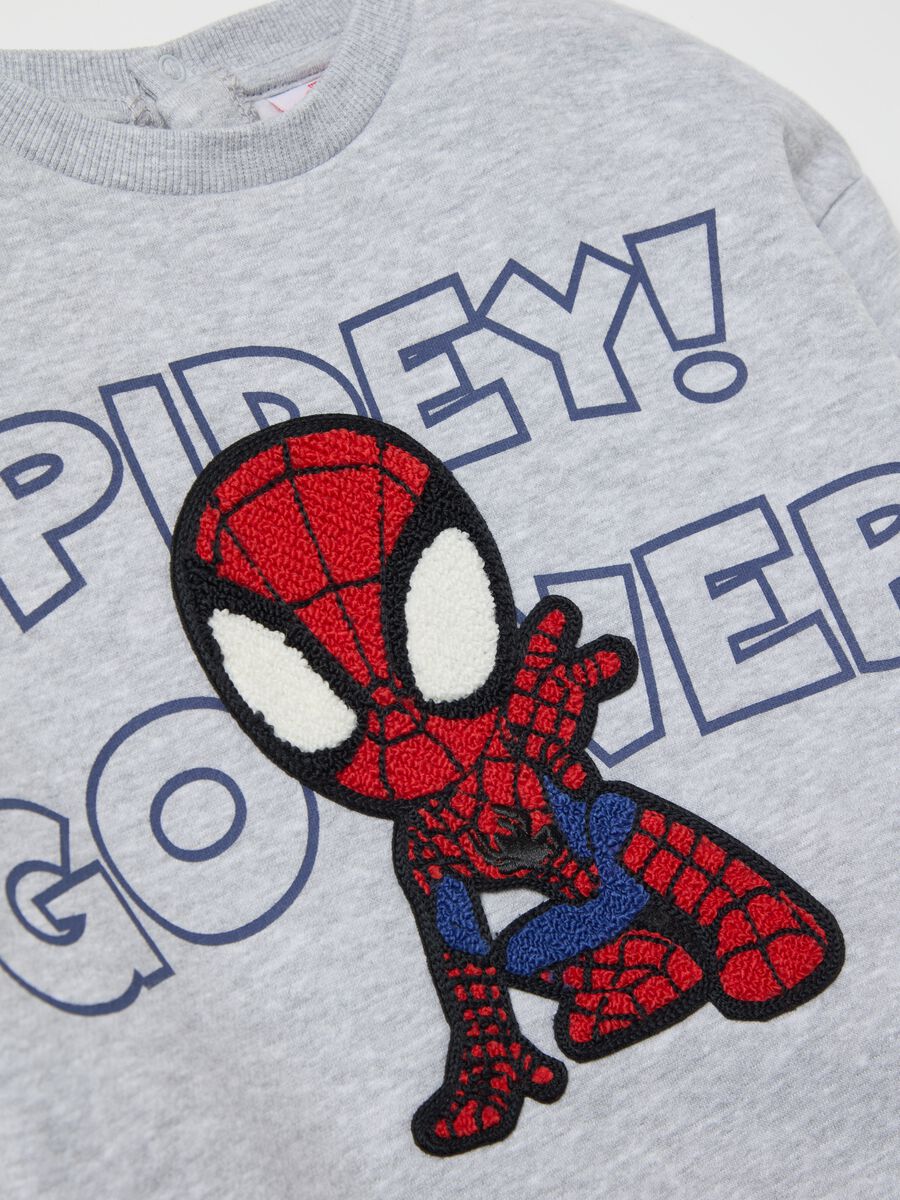 Organic cotton jogging set with Spidey patch_2