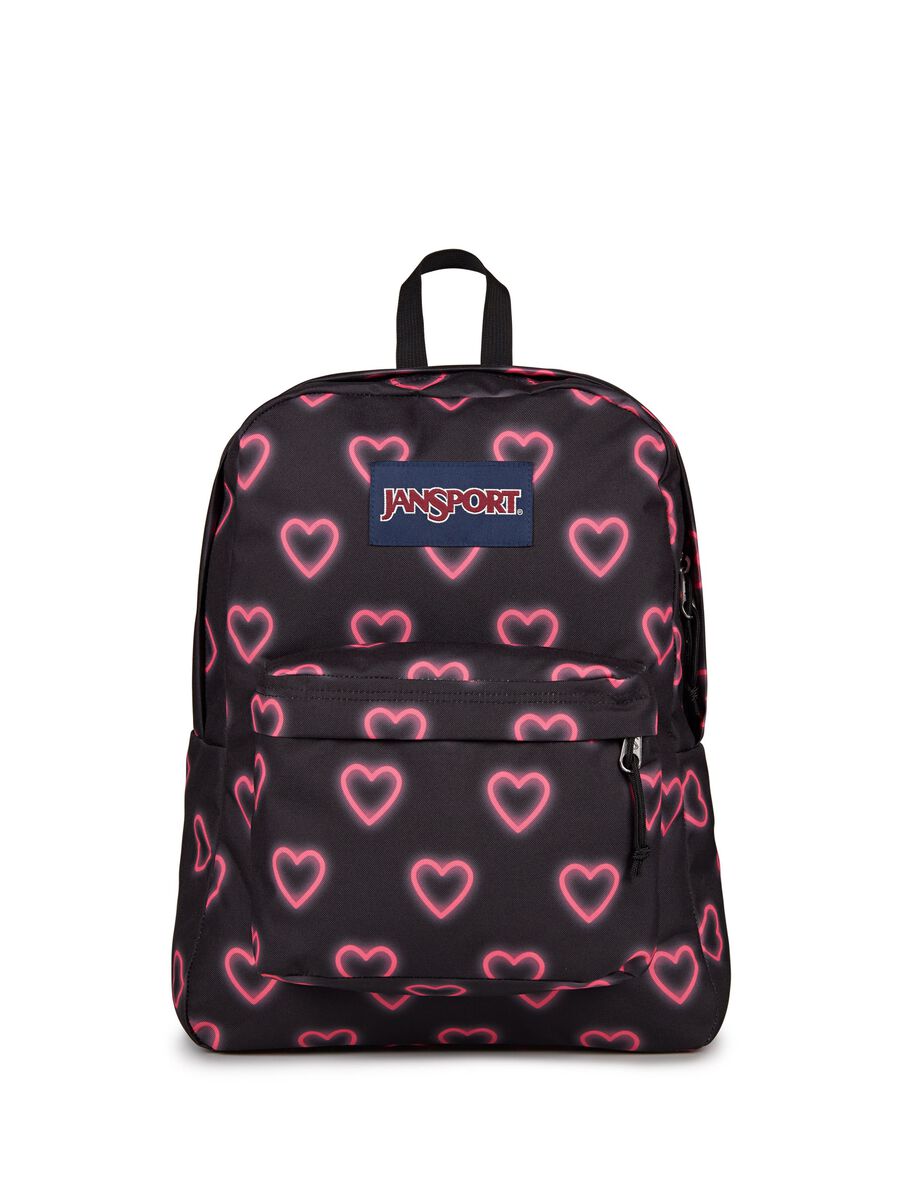 SuperBreak One backpack with hearts pattern_0