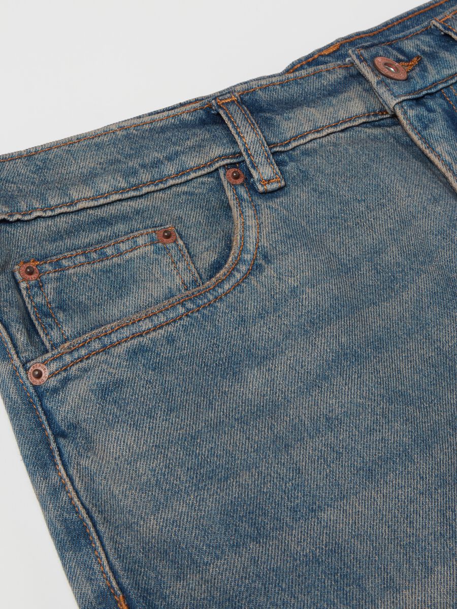 Balloon-fit acid-wash jeans_5