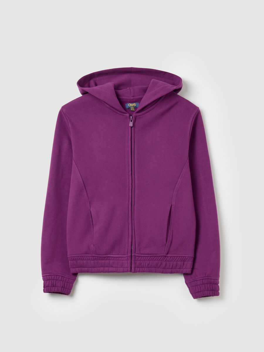 Essential organic cotton full-zip sweatshirt with hood_3