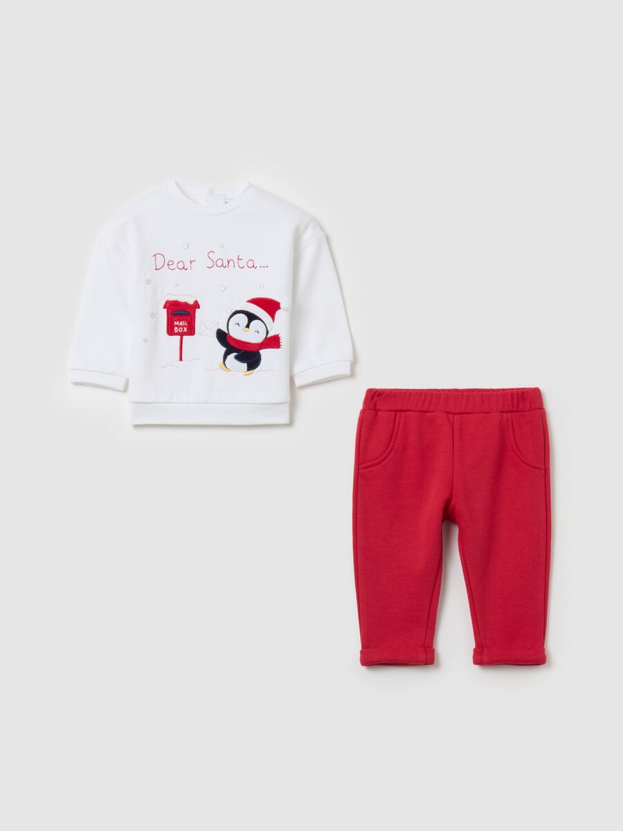 "Dear Santa..." organic cotton jogging set_0