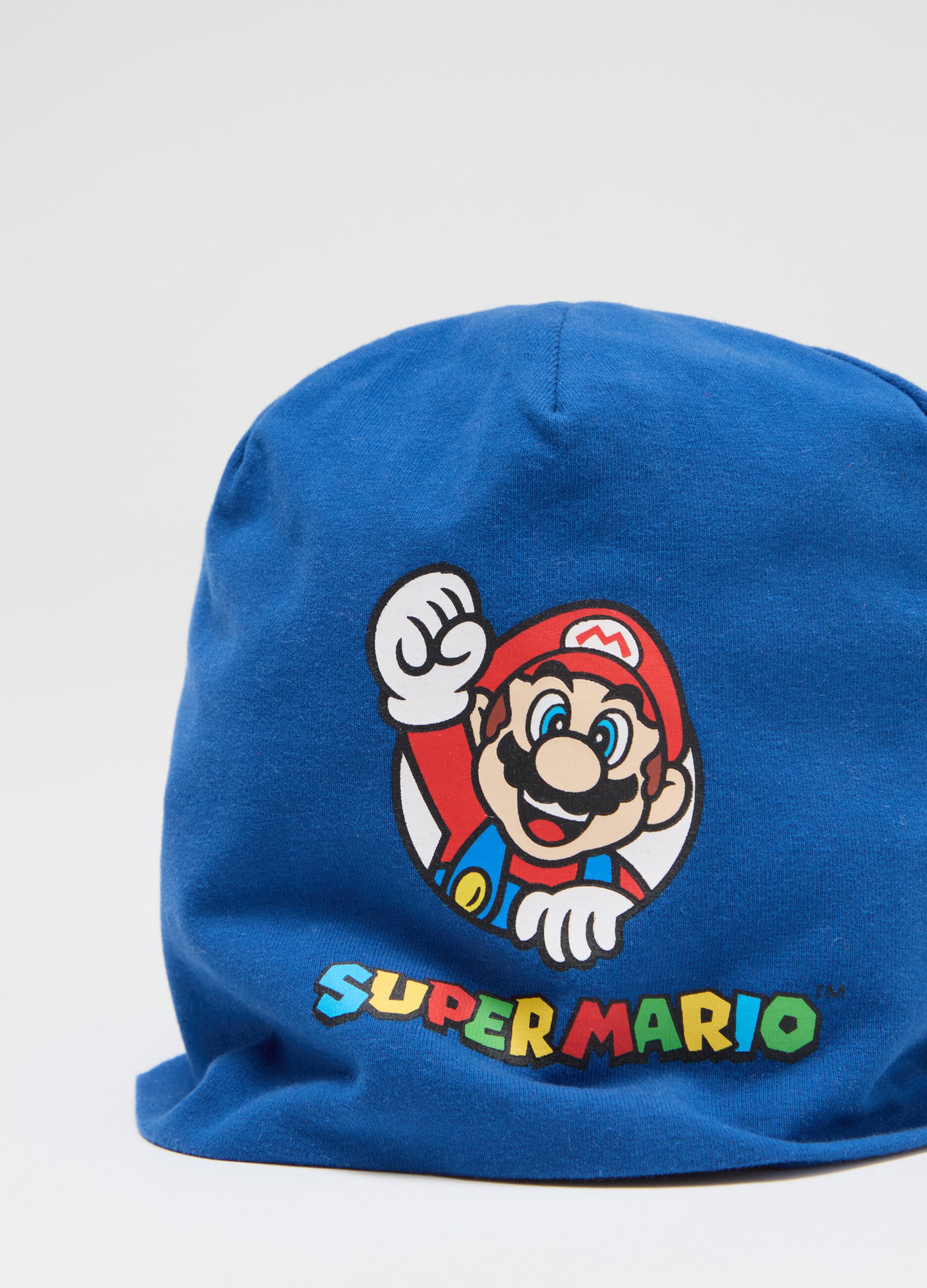 Berretto in cotone bio stampa Super Mario™