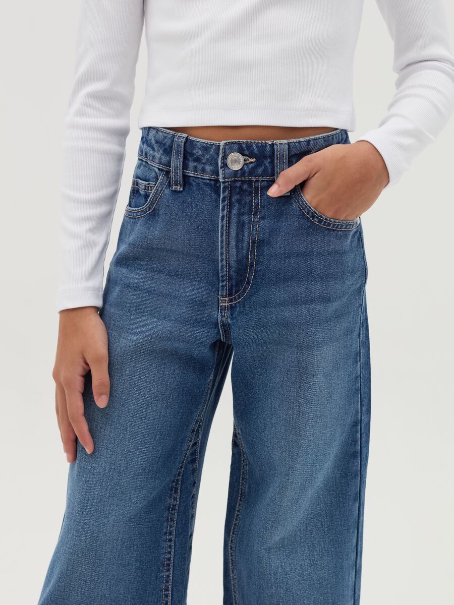 Wide-leg jeans with five pockets_1