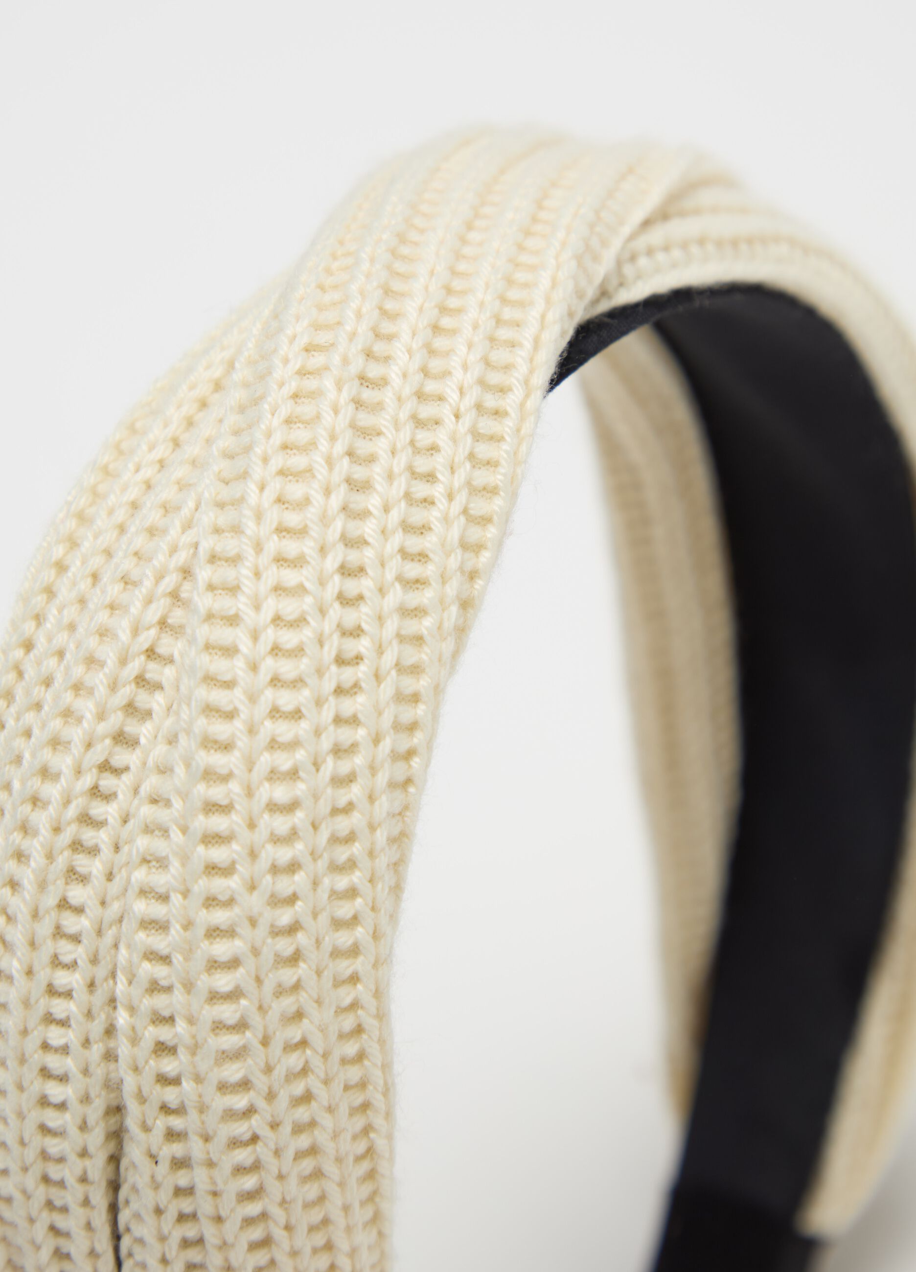 Knitted hair band