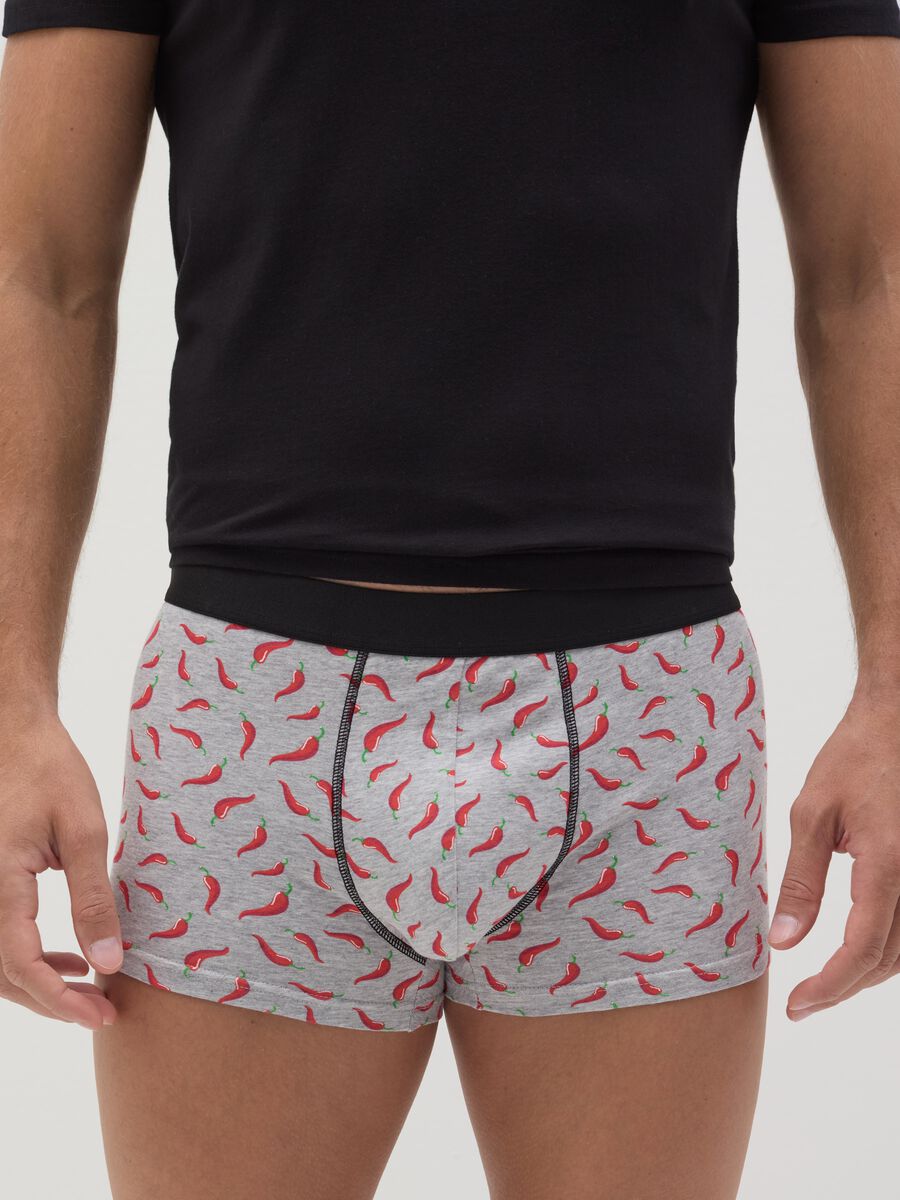 Boxer shorts with assorted prints_3