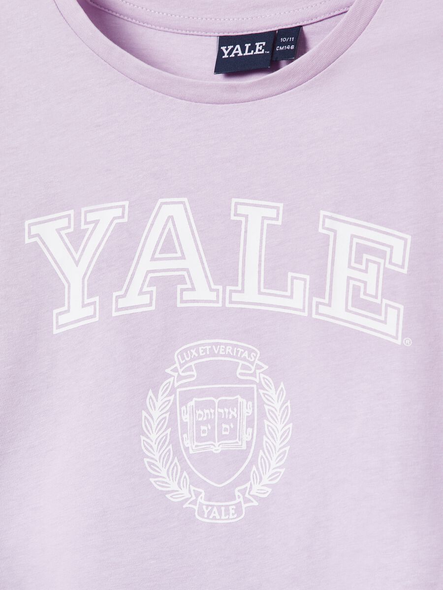 Cotton T-shirt with YALE™ print_2