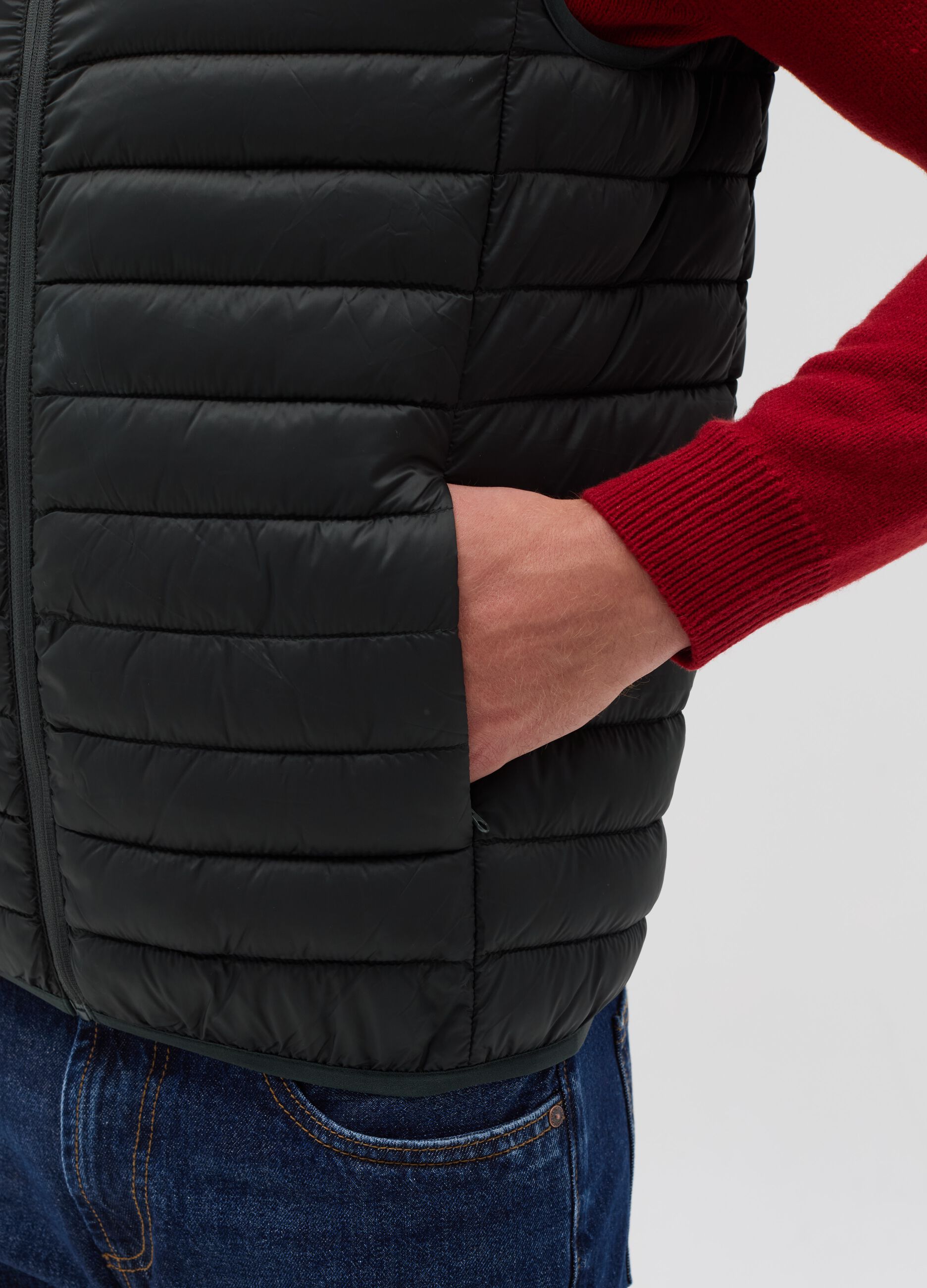 Ultralight full-zip gilet