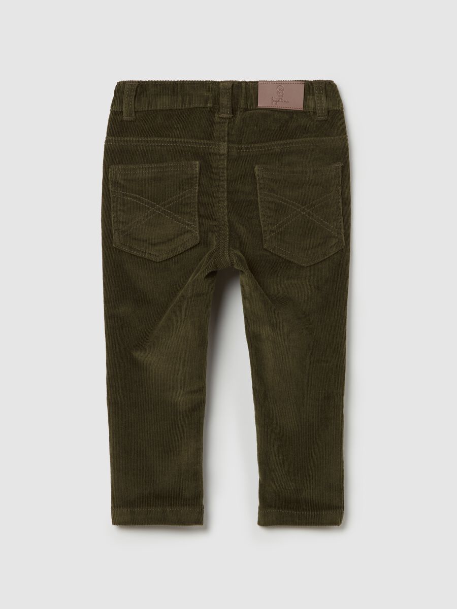 Five-pocket corduroy trousers_1