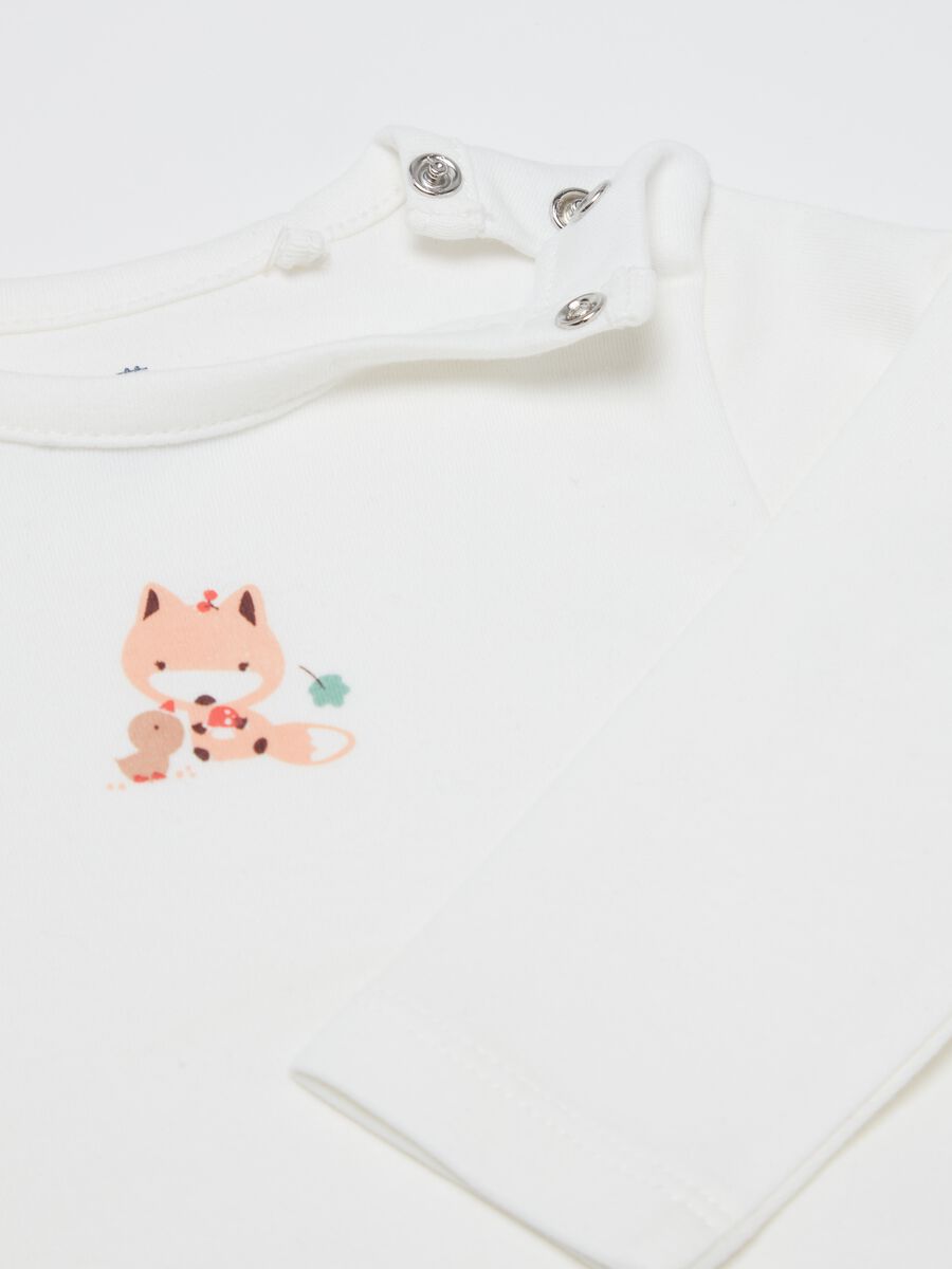 Two-pack "You are so loved" bodysuits in organic cotton_2