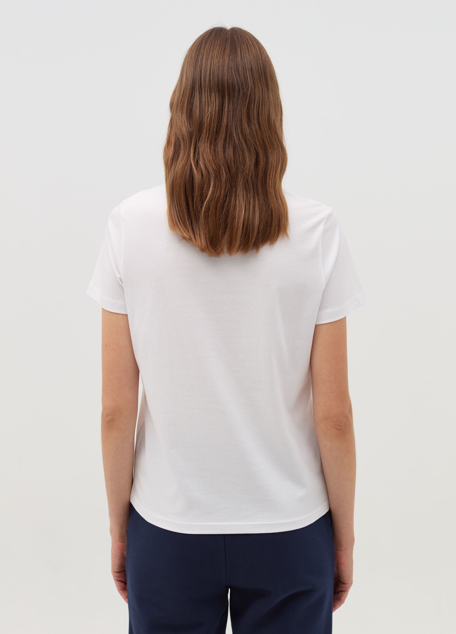 Essential T-shirt in organic cotton