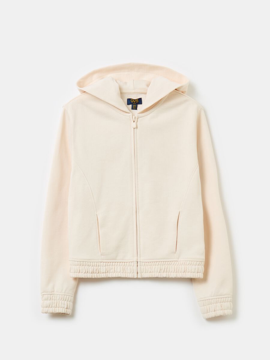 Essential organic cotton full-zip sweatshirt with hood_3