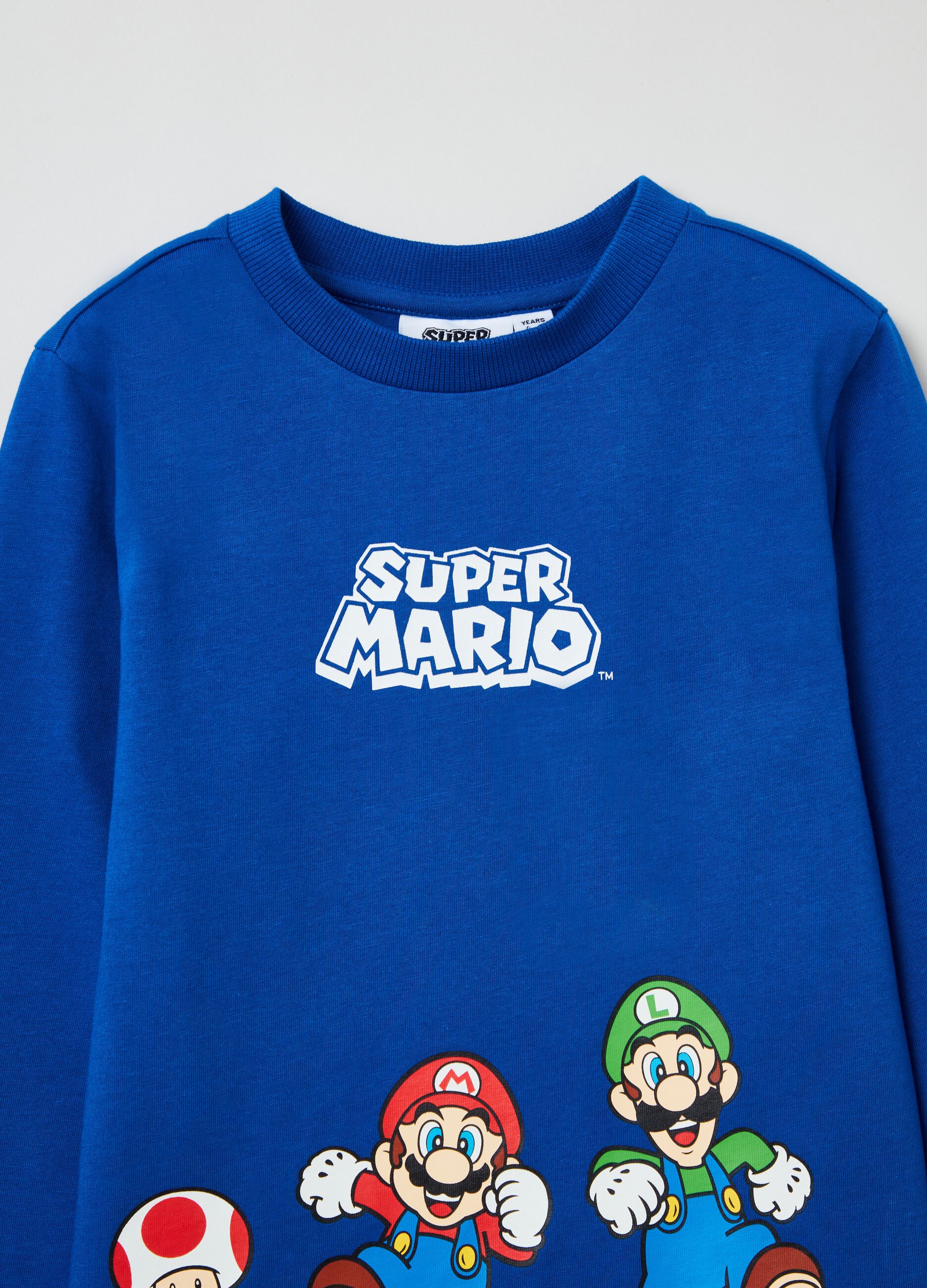 Long-sleeves T-shirt with Super Mario™ print