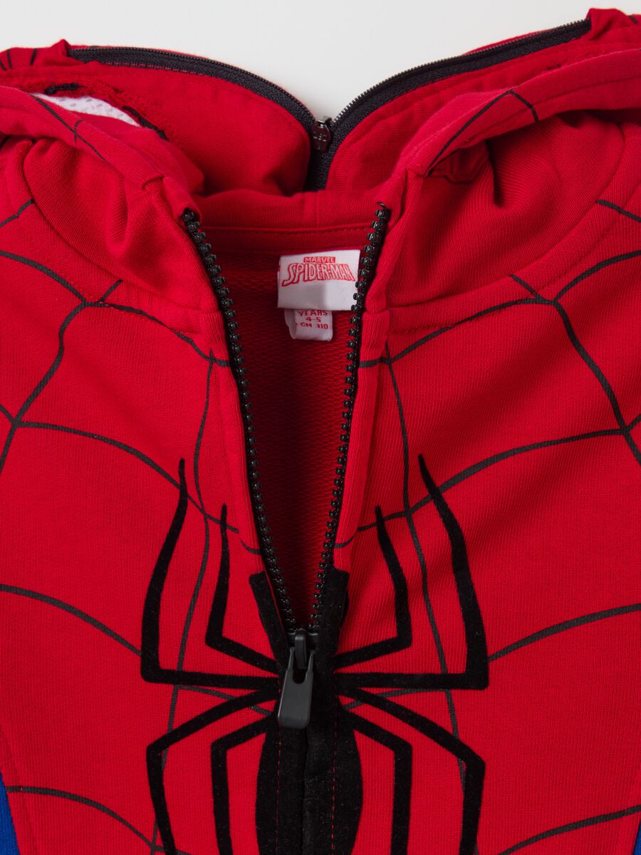 Sudadera con cremallera con capucha estampado Spider-Man_2