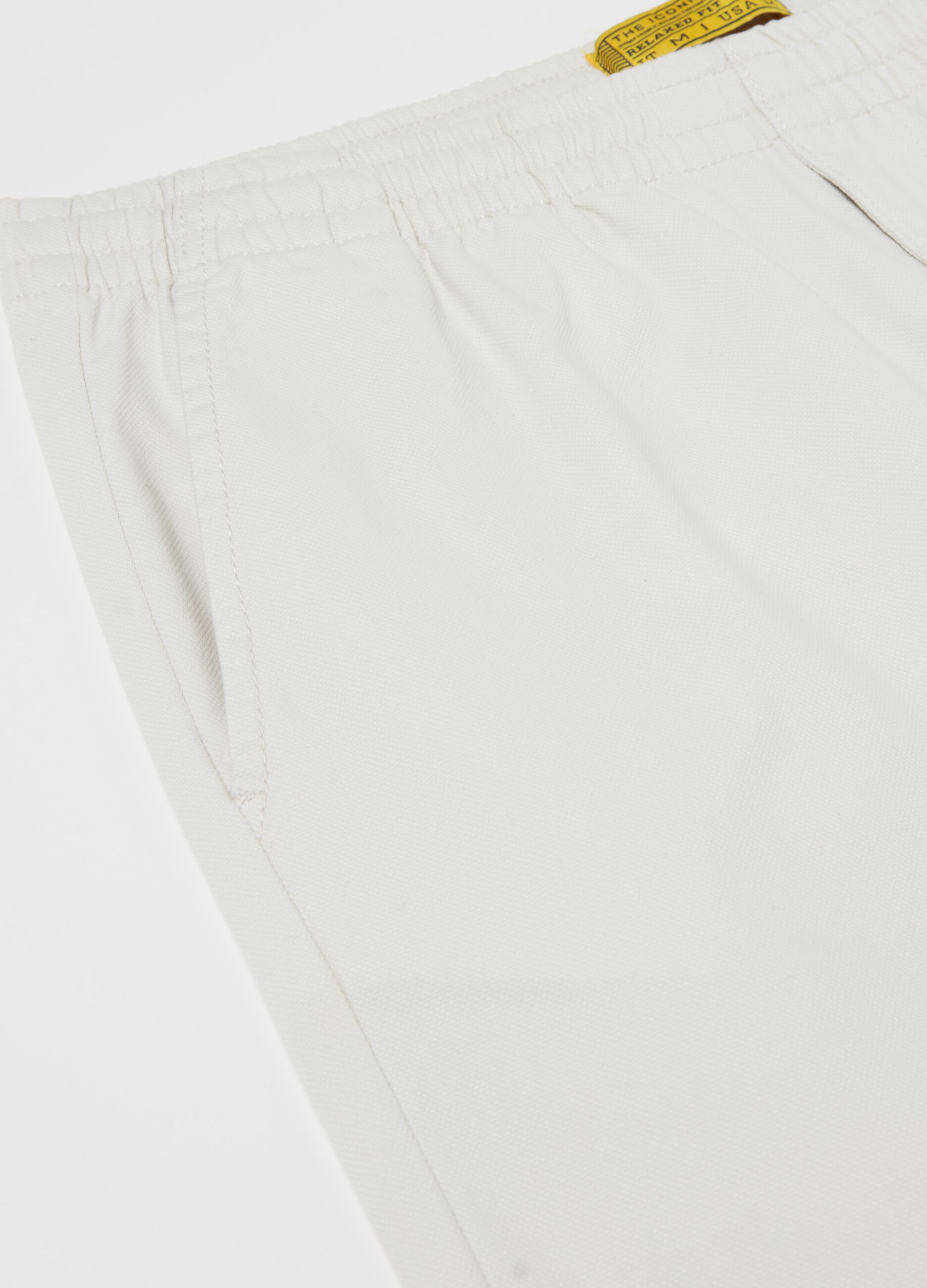 Chino trousers in stretch Oxford cotton