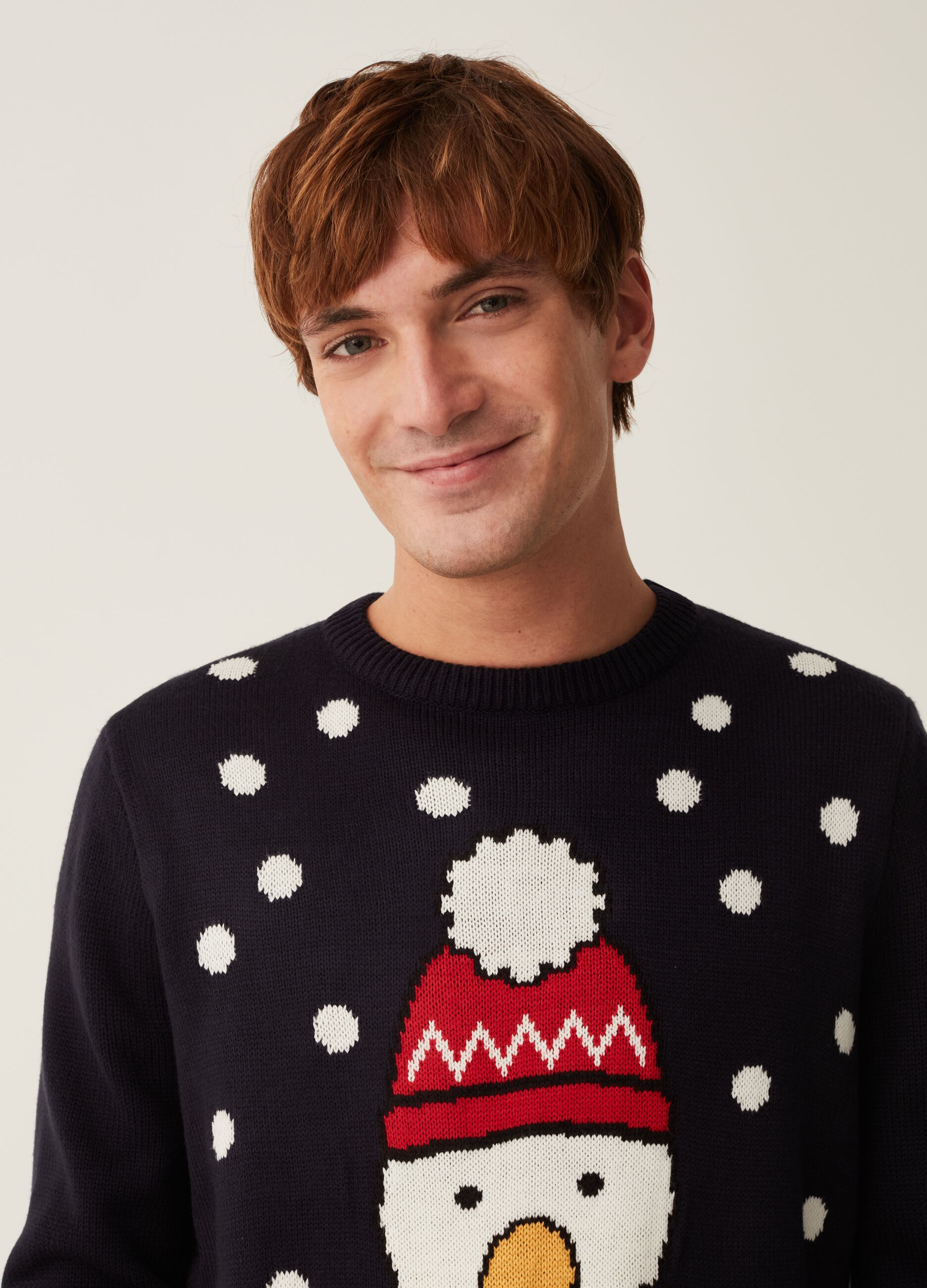 Christmas jumper with snowman