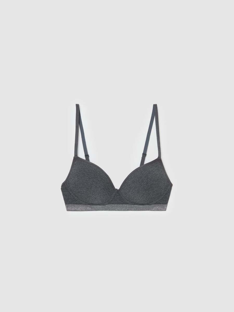 Sports bra in organic cotton with lurex_4