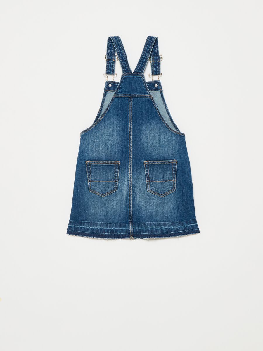 Denim dungarees with pockets_1