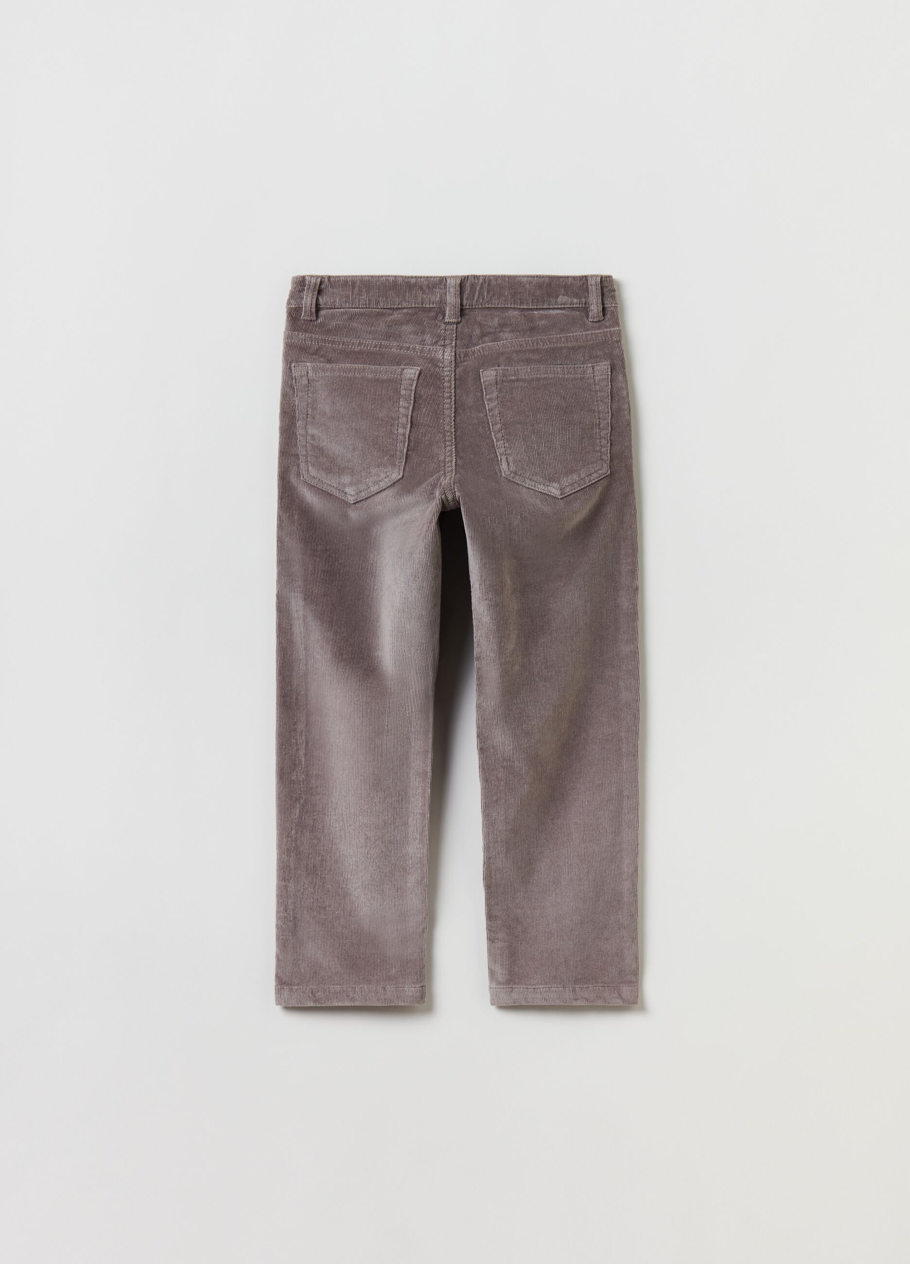 Five-pocket corduroy trousers