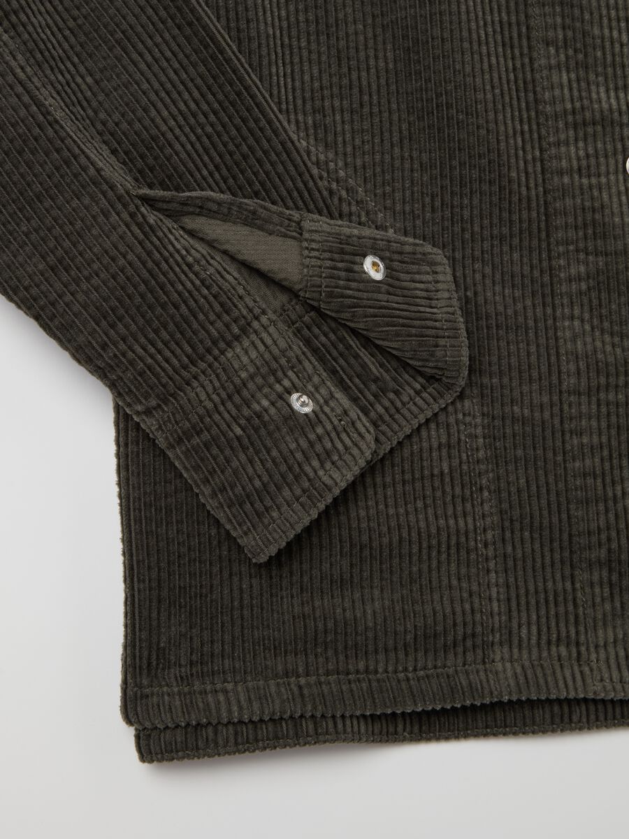 Corduroy shacket with pocket_1