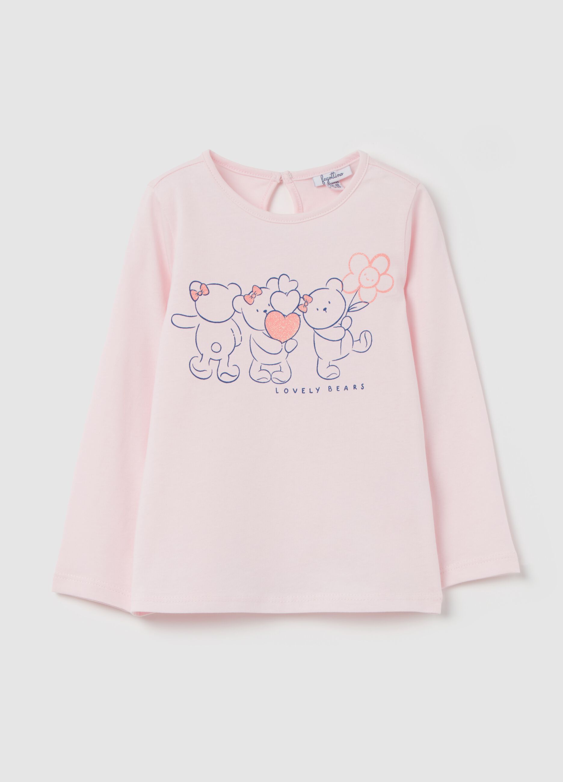 Long-sleeved T-shirt with print