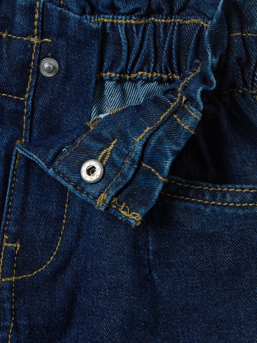 Paper bag jeans with pockets_2