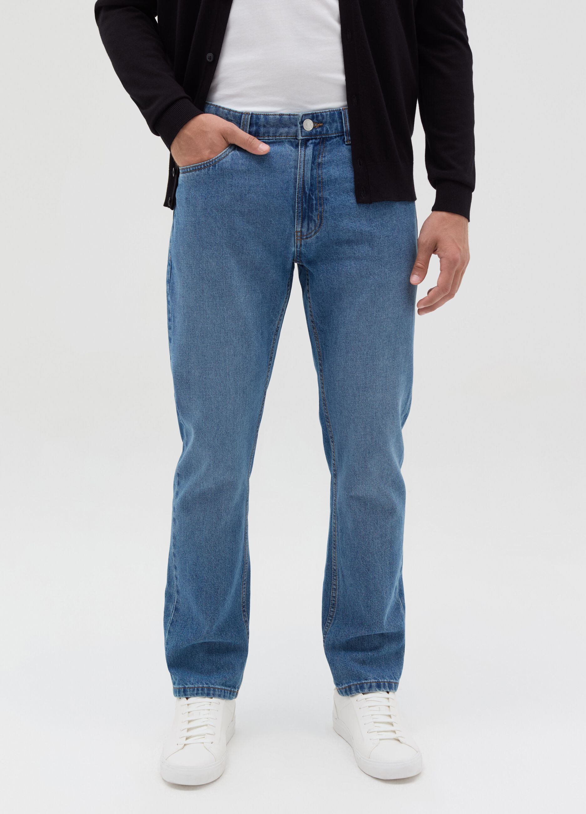 Regular-fit jeans with five pockets